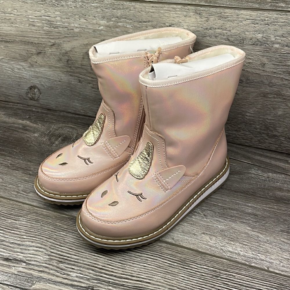 Toddler Girls' Isla Zipper Slip-On Winter Boots - Cat & Jack - Picture 2 of 7